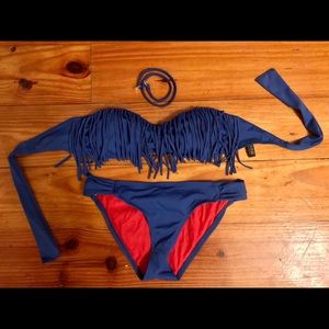 Guess strapless bikini set